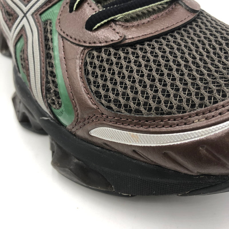 【現状渡し品】【メンズ】 asics アシックス GEL-QUANTUM KINETIC 1203A270-251 ゲル クァンタム キネティック スニーカー 靴 162-251217-ks-10-tei カラー：Dark SEPIA/SHAMROCK GREEN 万代Net店