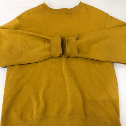 【中古品】【メンズ】 NIKE ナイキ 90’s ONE POINT LOGO SWEAT 90年代 ワンポイント ロゴ スウェット 長袖 トップス トレーナー 148-251125-yo-20-tei サイズ：M カラー：イエロー 万代Net店