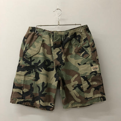 【中古品】【メンズ】 RIPSTOP CARGO BEACH SHORTS 112297 リップストップ カーゴ ビーチ ショーツ ボトムス ハーフパンツ ショートパンツ 153-250918-yo-26-fuzh サイズ：M カラー：カモ 万代Net店