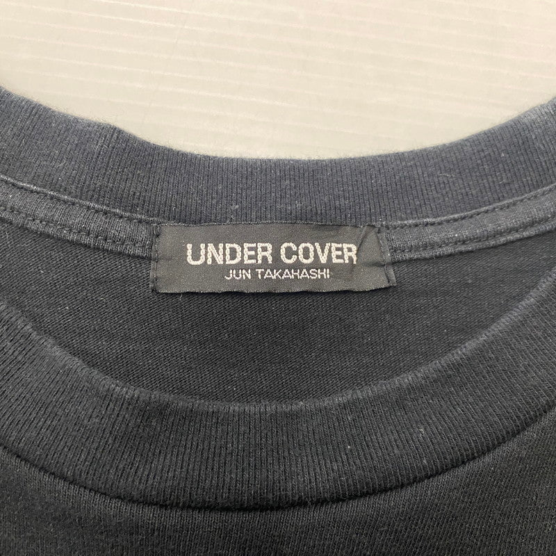 【中古品】【メンズ】 UNDERCOVER アンダーカバー GURUGURU BEAR S/S TEE グルグル ベアー ショートスリーブ Tシャツ トップス 半袖 140-260124-ko-20-tei サイズ：2 カラー：ブラック 万代Net店