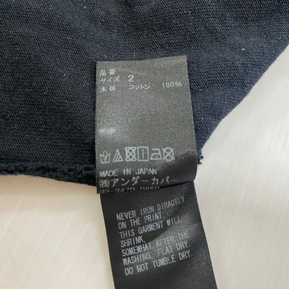 【中古品】【メンズ】 UNDERCOVER アンダーカバー GURUGURU BEAR S/S TEE グルグル ベアー ショートスリーブ Tシャツ トップス 半袖 140-260124-ko-20-tei サイズ：2 カラー：ブラック 万代Net店