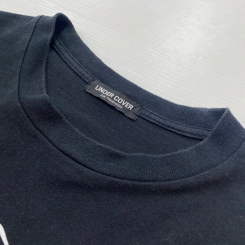 【中古品】【メンズ】 UNDERCOVER アンダーカバー GURUGURU BEAR S/S TEE グルグル ベアー ショートスリーブ Tシャツ トップス 半袖 140-260124-ko-20-tei サイズ：2 カラー：ブラック 万代Net店
