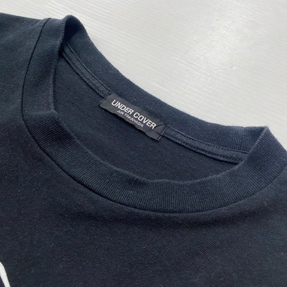 【中古品】【メンズ】 UNDERCOVER アンダーカバー GURUGURU BEAR S/S TEE グルグル ベアー ショートスリーブ Tシャツ トップス 半袖 140-260124-ko-20-tei サイズ：2 カラー：ブラック 万代Net店
