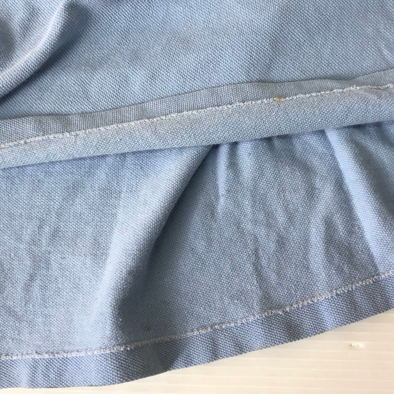 【現状渡し品】【メンズ】 CHEMISE LACOSTE シュミーズ ラコステ 70's PORO SHIRT VINTAGE 70年代 ポロシャツ 半袖 トップス ヴィンテージ フランス製 147-251021-ks-17-tei サイズ：不明 カラー：ブルー 万代Net店