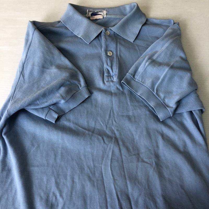 【現状渡し品】【メンズ】 CHEMISE LACOSTE シュミーズ ラコステ 70's PORO SHIRT VINTAGE 70年代 ポロシャツ 半袖 トップス ヴィンテージ フランス製 147-251021-ks-17-tei サイズ：不明 カラー：ブルー 万代Net店