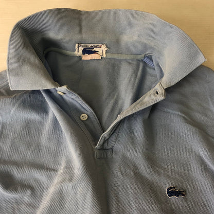 【現状渡し品】【メンズ】 CHEMISE LACOSTE シュミーズ ラコステ 70's PORO SHIRT VINTAGE 70年代 ポロシャツ 半袖 トップス ヴィンテージ フランス製 147-251021-ks-17-tei サイズ：不明 カラー：ブルー 万代Net店