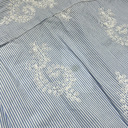 【中古品】【メンズ】 GAP ギャップ 90’s CLASSIC FIT STRIPE SHIRT 90年代 クラシックフィット ストライプ シャツ 長袖 トップス 147-260806-yo-16-tei サイズ：M カラー：ライトブルー 万代Net店