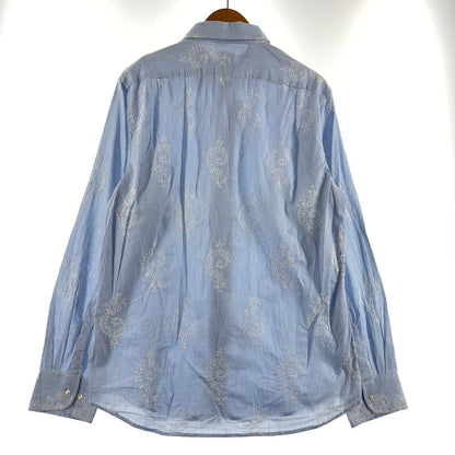 【中古品】【メンズ】 GAP ギャップ 90’s CLASSIC FIT STRIPE SHIRT 90年代 クラシックフィット ストライプ シャツ 長袖 トップス 147-260806-yo-16-tei サイズ：M カラー：ライトブルー 万代Net店