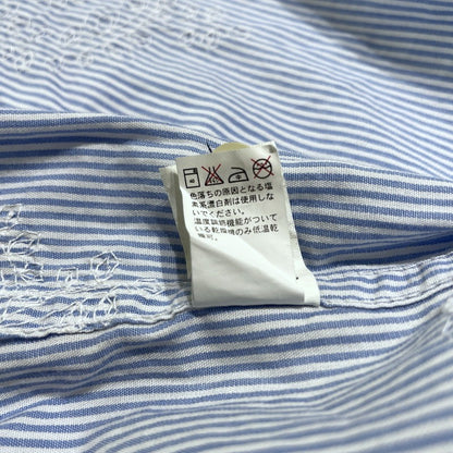 【中古品】【メンズ】 GAP ギャップ 90’s CLASSIC FIT STRIPE SHIRT 90年代 クラシックフィット ストライプ シャツ 長袖 トップス 147-260806-yo-16-tei サイズ：M カラー：ライトブルー 万代Net店