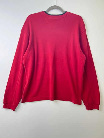 【中古品】【メンズ】 GAP ギャップ 90’S リブカラースウェット トレーナー ヴィンテージ 147-260924-AS-1-hon サイズ：M カラー：レッド 万代Net店