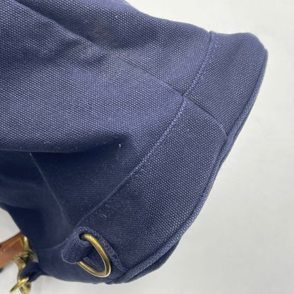 【中古品】【メンズ】 POLO RALPH LAUREN ポロ・ラルフローレン ONE SHOULDER BAG ワンショルダーバッグ カバン 巾着型 188-251231-ko-04-tei カラー：ネイビー 万代Net店