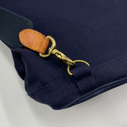 【中古品】【メンズ】 POLO RALPH LAUREN ポロ・ラルフローレン ONE SHOULDER BAG ワンショルダーバッグ カバン 巾着型 188-251231-ko-04-tei カラー：ネイビー 万代Net店