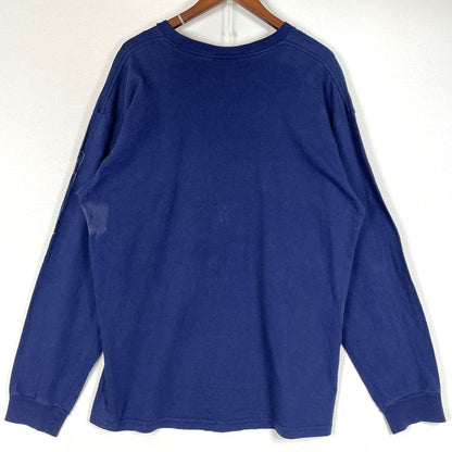 【現状渡し品】【メンズ】 NIKE ナイキ 90's L/S TEE 90年代 ロングスリーブ Tシャツ 長袖 トップス 148-260720-sa-12-tei サイズ：L カラー：ネイビー 万代Net店