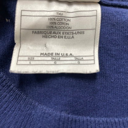 【現状渡し品】【メンズ】 NIKE ナイキ 90's L/S TEE 90年代 ロングスリーブ Tシャツ 長袖 トップス 148-260720-sa-12-tei サイズ：L カラー：ネイビー 万代Net店