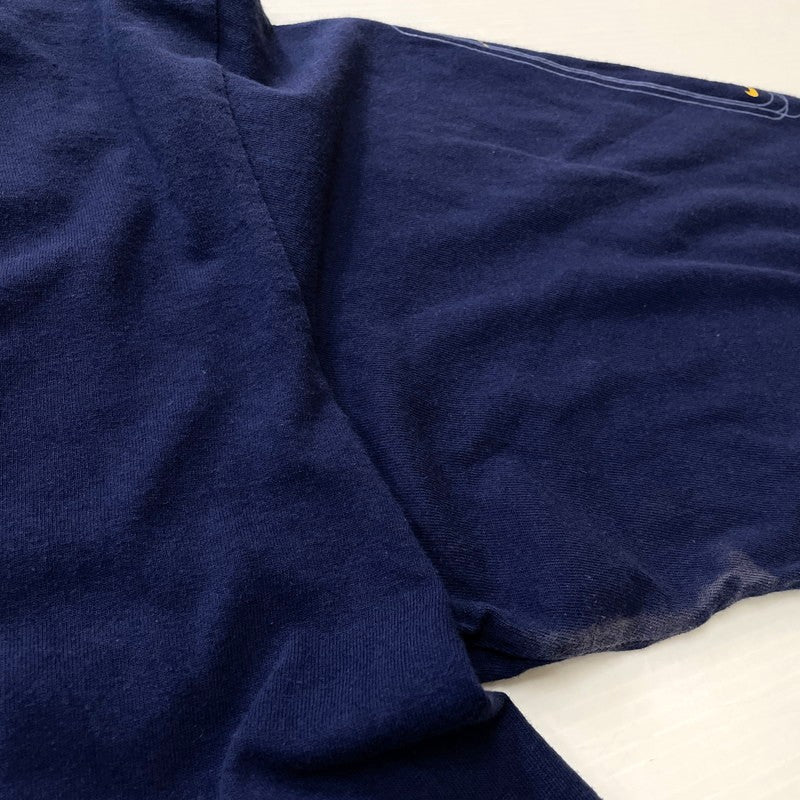 【現状渡し品】【メンズ】 NIKE ナイキ 90's L/S TEE 90年代 ロングスリーブ Tシャツ 長袖 トップス 148-260720-sa-12-tei サイズ：L カラー：ネイビー 万代Net店