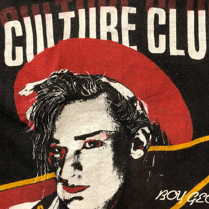 【中古品】【メンズ】 USED 80’s CULTURE CLUB S/S TEE VINTAGE 80年代 カルチャークラブ ショートスリーブ Tシャツ 半袖 トップス ヴィンテージ 145-250917-KS-14-tei サイズ：L カラー：ブラック 万代Net店