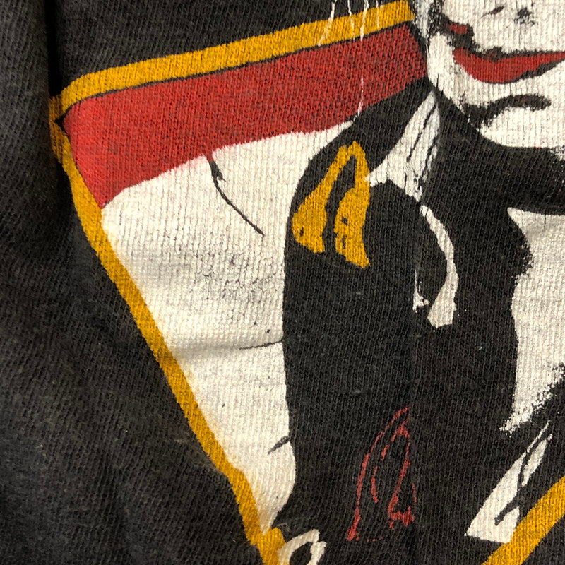 【中古品】【メンズ】 USED 80’s CULTURE CLUB S/S TEE VINTAGE 80年代 カルチャークラブ ショートスリーブ Tシャツ 半袖 トップス ヴィンテージ 145-250917-KS-14-tei サイズ：L カラー：ブラック 万代Net店