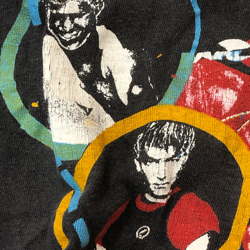 【中古品】【メンズ】 USED 80’s CULTURE CLUB S/S TEE VINTAGE 80年代 カルチャークラブ ショートスリーブ Tシャツ 半袖 トップス ヴィンテージ 145-250917-KS-14-tei サイズ：L カラー：ブラック 万代Net店