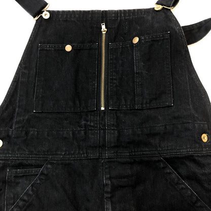 【中古品】【メンズ】 CALEE キャリー DENIM OVERALL デニム オーバーオール ボトムス パンツ 145-250917-KS-27-tei サイズ：32 カラー：ブラック 万代Net店