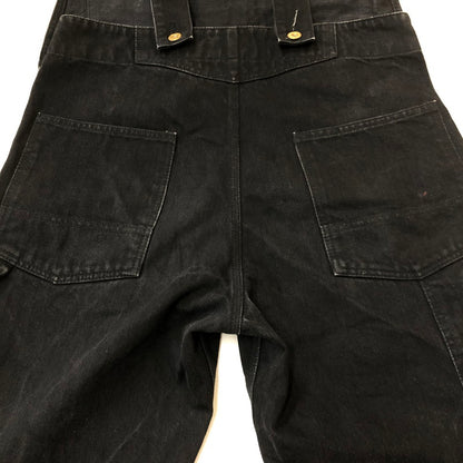 【中古品】【メンズ】 CALEE キャリー DENIM OVERALL デニム オーバーオール ボトムス パンツ 145-250917-KS-27-tei サイズ：32 カラー：ブラック 万代Net店