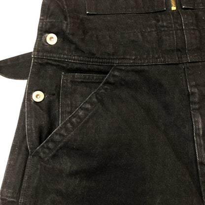 【中古品】【メンズ】 CALEE キャリー DENIM OVERALL デニム オーバーオール ボトムス パンツ 145-250917-KS-27-tei サイズ：32 カラー：ブラック 万代Net店