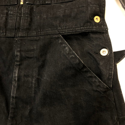 【中古品】【メンズ】 CALEE キャリー DENIM OVERALL デニム オーバーオール ボトムス パンツ 145-250917-KS-27-tei サイズ：32 カラー：ブラック 万代Net店
