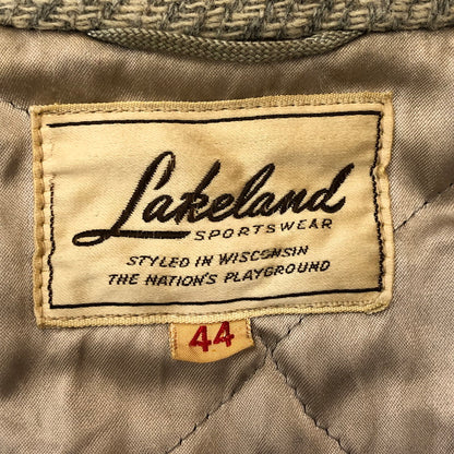 【現状渡し品】【メンズ】 Lakeland レイクランド 50’s SCOVILL ZIP SWING TOP JACKET 50年代 スコービルジップ スイングトップ ジャケット ヴィンテージ 145-250918-yo-20-tei サイズ：44 カラー：グレー 万代Net店