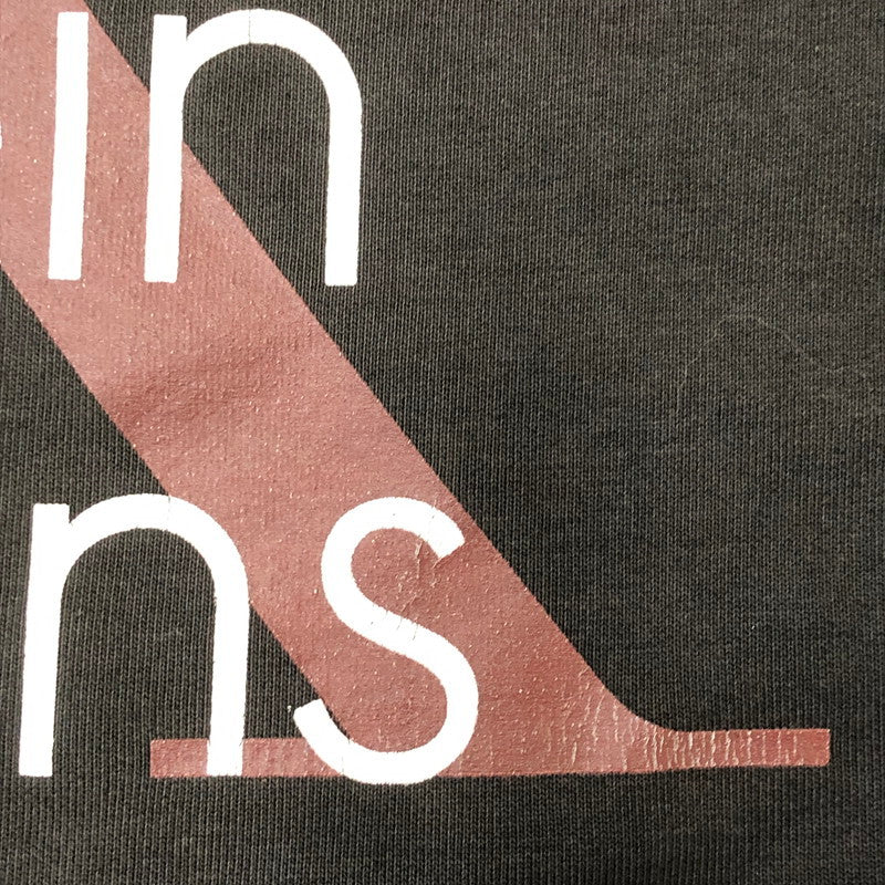 【中古品】【メンズ】 Calvin klein Jeans カルバンクラインジーンズ 90’s LOGO PRINT SWEATSHIRT MADE IN USA BMF0554 90年代 ロゴプリント スウェット トップス トレーナー USA製 141-250920-ts-15-tei サイズ：M カラー：ブラック 万代Net店