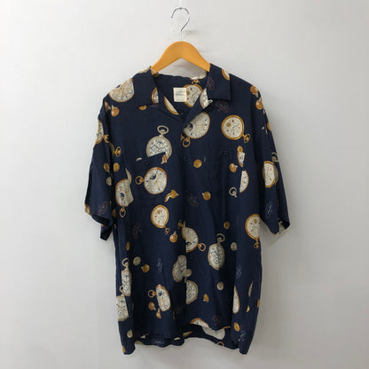 【中古品】【メンズ】 KARL HELMUT カールヘルム 90’s S/S RAYON SHIRT P0362FB15 90年代 ショートスリーブ レーヨン シャツ 半袖 トップス 140-250922-KS-01-tei サイズ：L カラー：マルチカラー 万代Net店