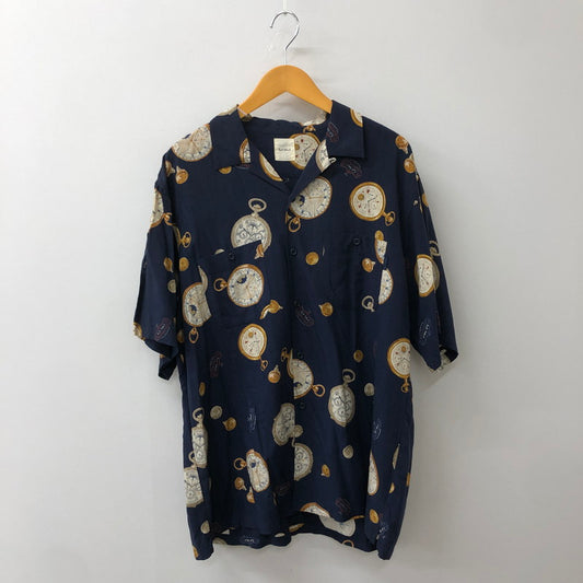 【中古品】【メンズ】 KARL HELMUT カールヘルム 90’s S/S RAYON SHIRT P0362FB15 90年代 ショートスリーブ レーヨン シャツ 半袖 トップス 140-250922-KS-01-tei サイズ：L カラー：マルチカラー 万代Net店