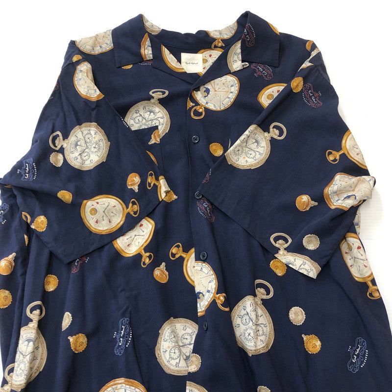 【中古品】【メンズ】 KARL HELMUT カールヘルム 90’s S/S RAYON SHIRT P0362FB15 90年代 ショートスリーブ レーヨン シャツ 半袖 トップス 140-250922-KS-01-tei サイズ：L カラー：マルチカラー 万代Net店