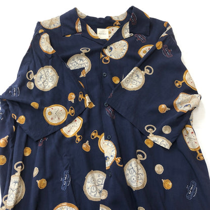 【中古品】【メンズ】 KARL HELMUT カールヘルム 90’s S/S RAYON SHIRT P0362FB15 90年代 ショートスリーブ レーヨン シャツ 半袖 トップス 140-250922-KS-01-tei サイズ：L カラー：マルチカラー 万代Net店