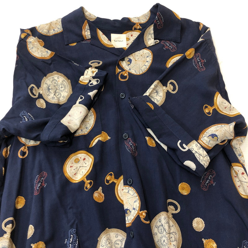【中古品】【メンズ】 KARL HELMUT カールヘルム 90’s S/S RAYON SHIRT P0362FB15 90年代 ショートスリーブ レーヨン シャツ 半袖 トップス 140-250922-KS-01-tei サイズ：L カラー：マルチカラー 万代Net店