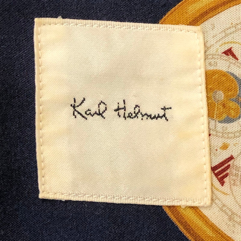 【中古品】【メンズ】 KARL HELMUT カールヘルム 90’s S/S RAYON SHIRT P0362FB15 90年代 ショートスリーブ レーヨン シャツ 半袖 トップス 140-250922-KS-01-tei サイズ：L カラー：マルチカラー 万代Net店