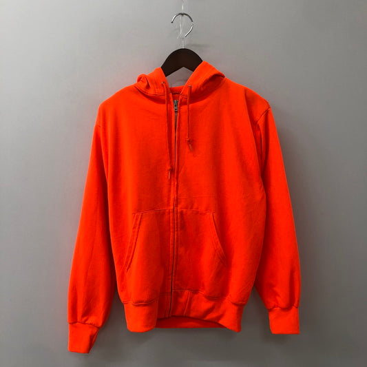 【中古品】【メンズ】 UNKNOWN USED FULL ZIP PARKA フルジップ パーカー 長袖 トップス 145-250922-KS-18-tei サイズ：38-40 カラー：オレンジ 万代Net店