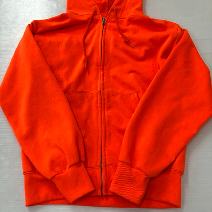 【中古品】【メンズ】 UNKNOWN USED FULL ZIP PARKA フルジップ パーカー 長袖 トップス 145-250922-KS-18-tei サイズ：38-40 カラー：オレンジ 万代Net店