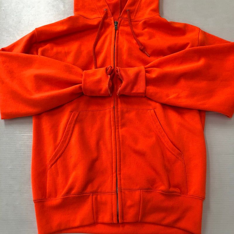 【中古品】【メンズ】 UNKNOWN USED FULL ZIP PARKA フルジップ パーカー 長袖 トップス 145-250922-KS-18-tei サイズ：38-40 カラー：オレンジ 万代Net店
