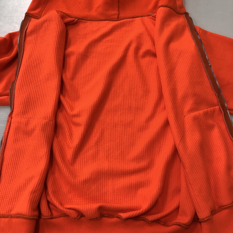 【中古品】【メンズ】 UNKNOWN USED FULL ZIP PARKA フルジップ パーカー 長袖 トップス 145-250922-KS-18-tei サイズ：38-40 カラー：オレンジ 万代Net店