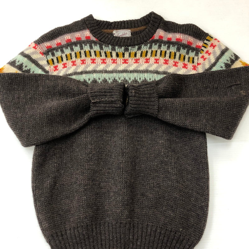 【中古品】【メンズ】 KANDAHAR カンダハール 50’s CREWNECK WOOL KNIT VINTAGE 50年代 クルーネック ウールニット 長袖 トップス セーター ヴィンテージ 145-250918-yo-22-tei サイズ：表記無し カラー：ブラウン 万代Net店