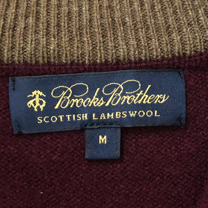 【中古品】【メンズ】 Brooks Brothers ブルックスブラザーズ HALFZIP ARGYLE SWEATER ハーフジップ アーガイル セーター 長袖 トップス 145-250922-KS-17-tei サイズ：M カラー：マルチカラー 万代Net店