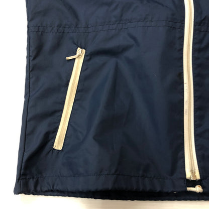 【現状渡し品】【メンズ】 adidas アディダス 80’s TREFOIL NYLON JACKET VINTAGE ADS-200 80年代 トレフォイル ナイロンジャケット ヴィンテージ ライトアウター 三角タグ デサント製 148-250917-KS-25-tei サイズ：表記無し カラー：ネイビー 万代Net店