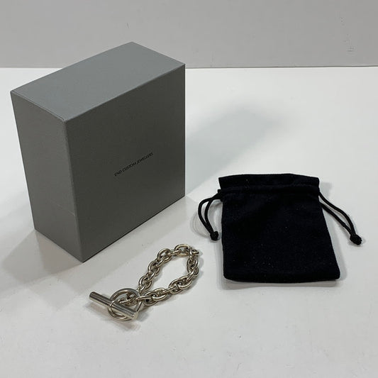 【中古品】【メンズ/レディース】 END CUSTOM JEWELLERS エンドカスタムジュエラーズ シルバー ブレスレット アクセサリー Mサイズ 箱付き 192-260115-io-07-fuz 万代Net店