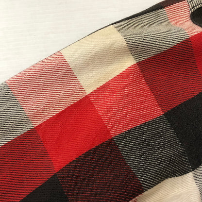 【中古品】【メンズ】 BIGMAC ビッグマック 70's CHECK FLANNEL SHIRT VINTAGE 70年代 チェック フランネルシャツ 長袖 トップス ヴィンテージ 145-250918-yo-18-tei サイズ：L カラー：レッド 万代Net店