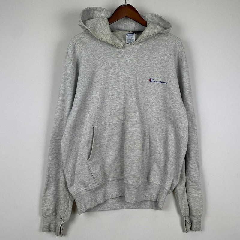 【中古品】【メンズ】 Champion チャンピオン 90’s PULLOVER SWEAT HOODEI 90年代 プルオーバー スウェット パーカー 長袖 トップス パーカー USA製 145-251023-yy-02-tei サイズ：L カラー：グレー 万代Net店