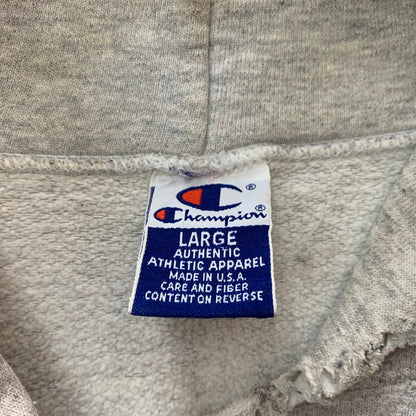 【中古品】【メンズ】 Champion チャンピオン 90’s PULLOVER SWEAT HOODEI 90年代 プルオーバー スウェット パーカー 長袖 トップス パーカー USA製 145-251023-yy-02-tei サイズ：L カラー：グレー 万代Net店
