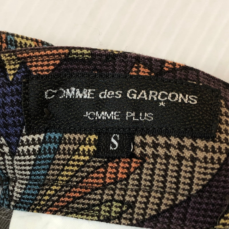 【中古品】【メンズ】 COMME des GARCONS コムデギャルソン 01AW　HOMME PLUS PANTS　PC-009 オム プラス　パンツ ボトムス 151-251012-ts-24-tei サイズ：S カラー：総柄 万代Net店