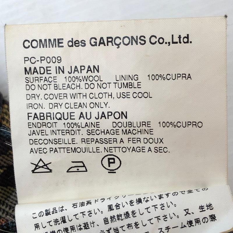【中古品】【メンズ】 COMME des GARCONS コムデギャルソン 01AW　HOMME PLUS PANTS　PC-009 オム プラス　パンツ ボトムス 151-251012-ts-24-tei サイズ：S カラー：総柄 万代Net店