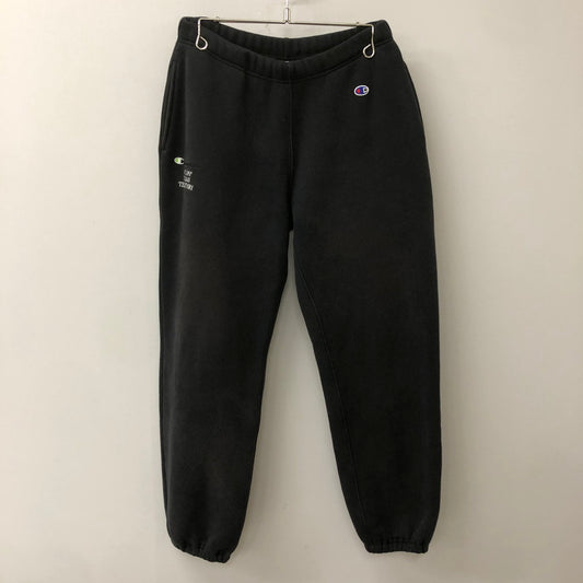 【中古品】【メンズ】 WTAPS ダブルタップス × CHAMPION チャンピオン 別注 コラボ SWEAT PANT C8-X214 スウェットパンツ ボトムス 153-250919-yo-07-tei サイズ：M カラー：ブラック 万代Net店