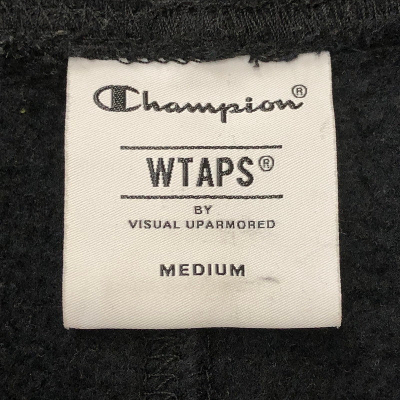 【中古品】【メンズ】 WTAPS ダブルタップス × CHAMPION チャンピオン 別注 コラボ SWEAT PANT C8-X214 スウェットパンツ ボトムス 153-250919-yo-07-tei サイズ：M カラー：ブラック 万代Net店