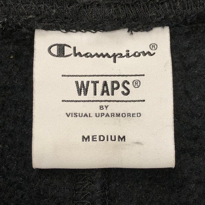 【中古品】【メンズ】 WTAPS ダブルタップス × CHAMPION チャンピオン 別注 コラボ SWEAT PANT C8-X214 スウェットパンツ ボトムス 153-250919-yo-07-tei サイズ：M カラー：ブラック 万代Net店